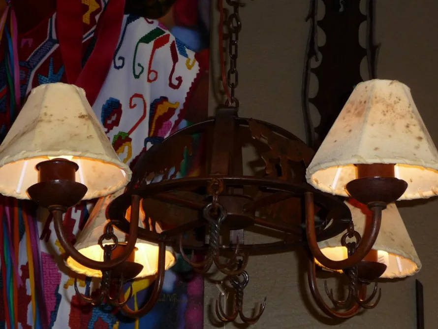 Chandelier Pot Rack