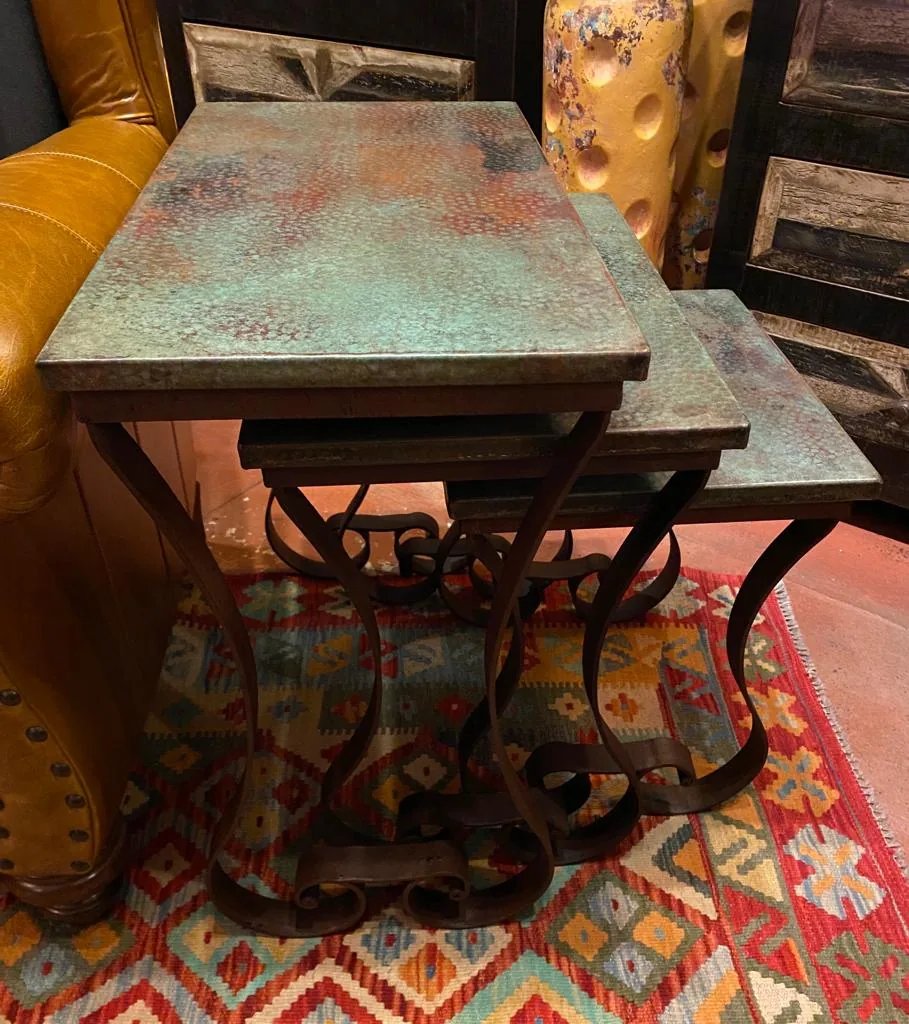 Patina Copper Serving Side Tray