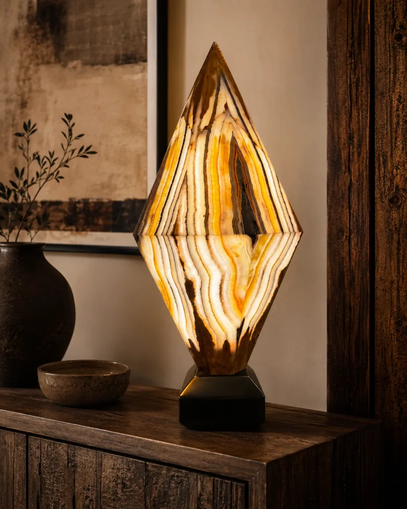 Iconic Onyx Lamp