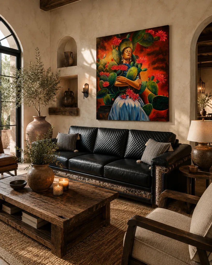 Montana Black Sofa