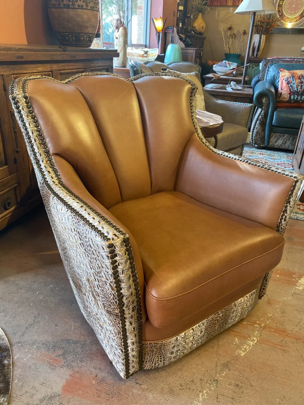 Cheyenne Glider & Swivel Puma Chair