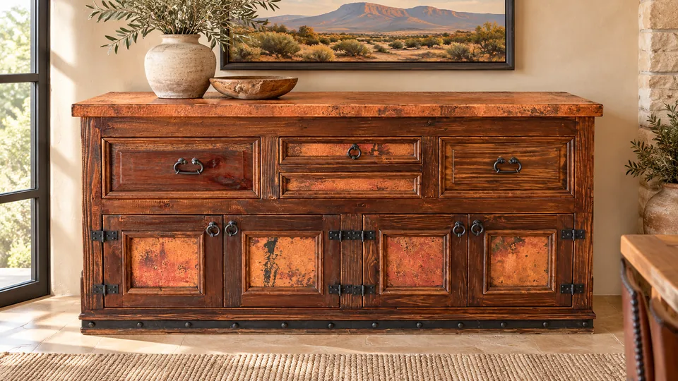 Wormwood Natural Copper Buffet