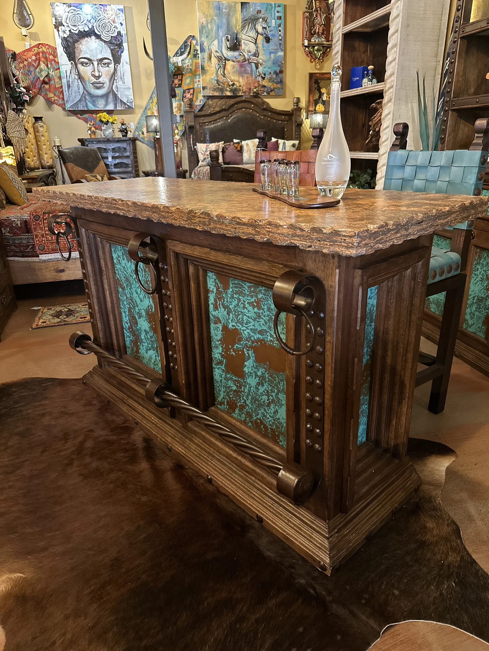 Acid Washed Copper Bar