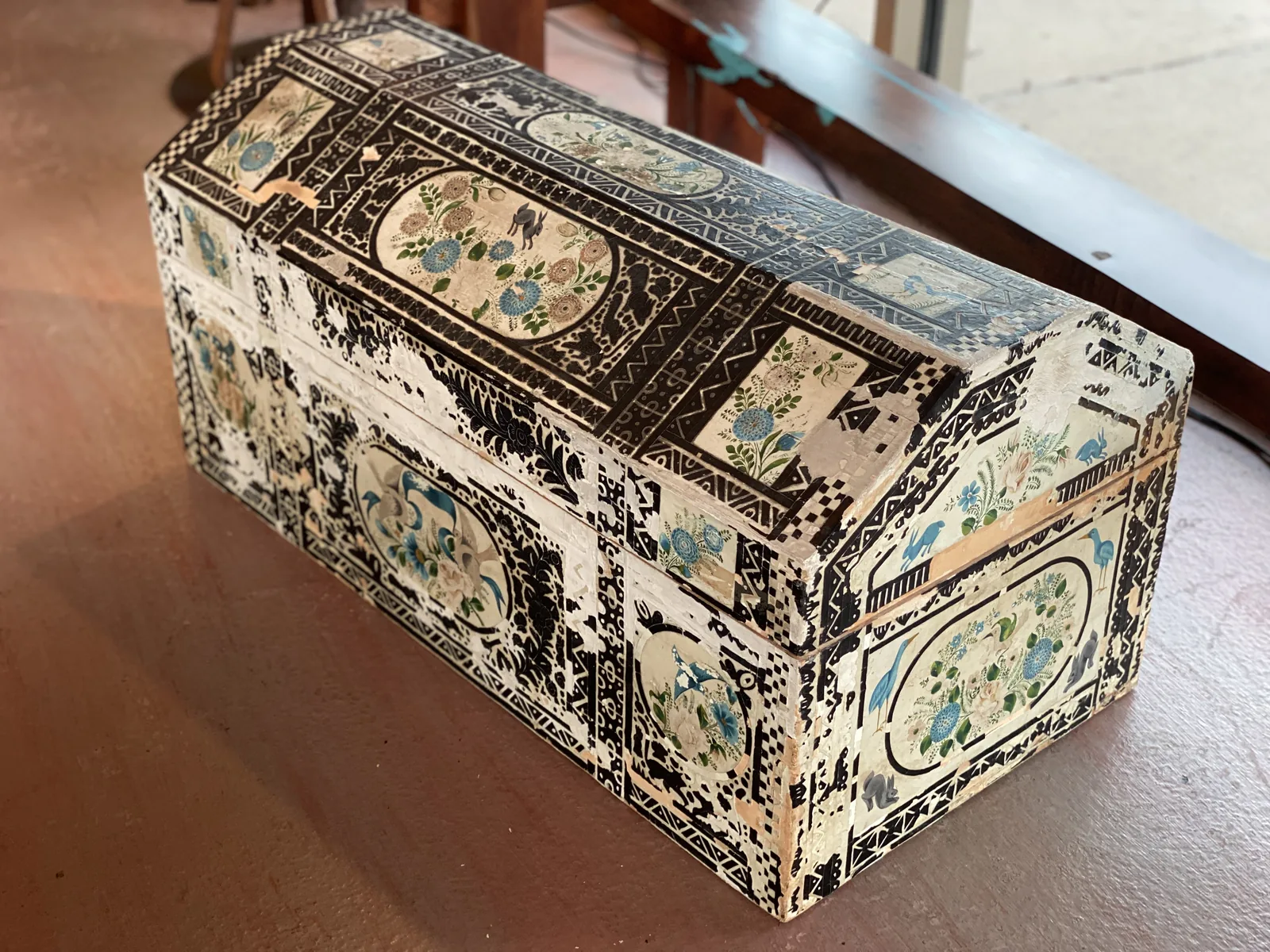 Vintage Painted Chest