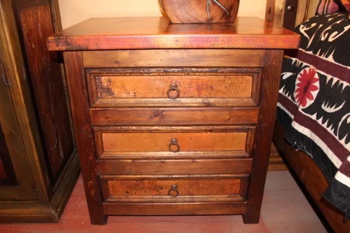 The Classic Copper Nightstand