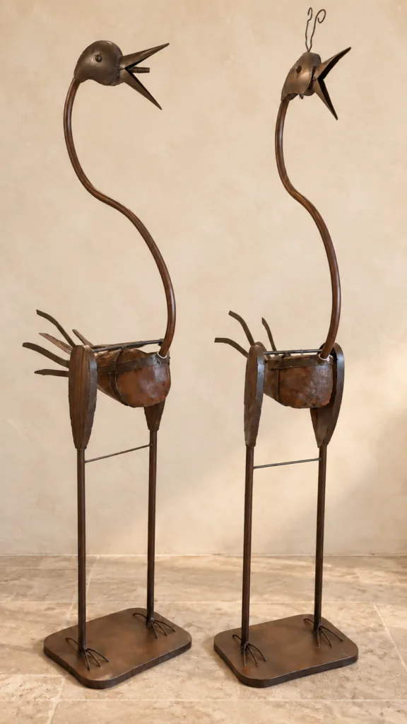 Iron Art Rocking Bird