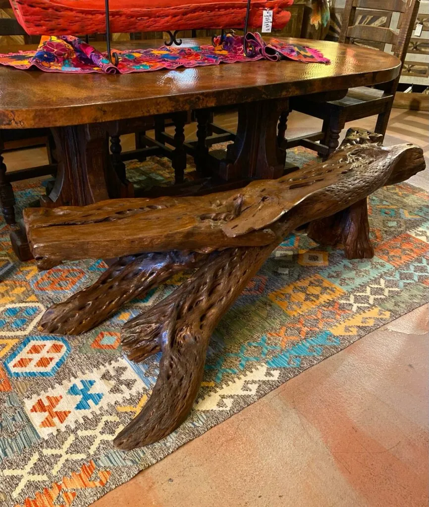 Cactus Root Backless Bench