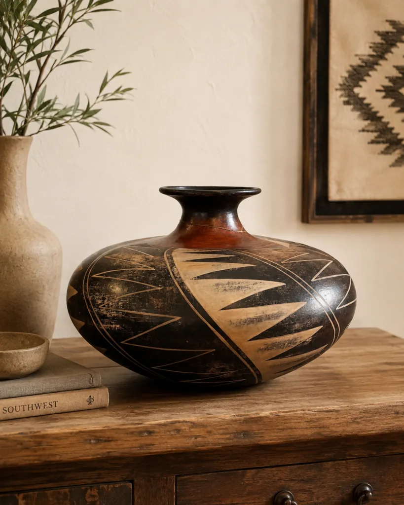 Pecos Navajo Style Vase