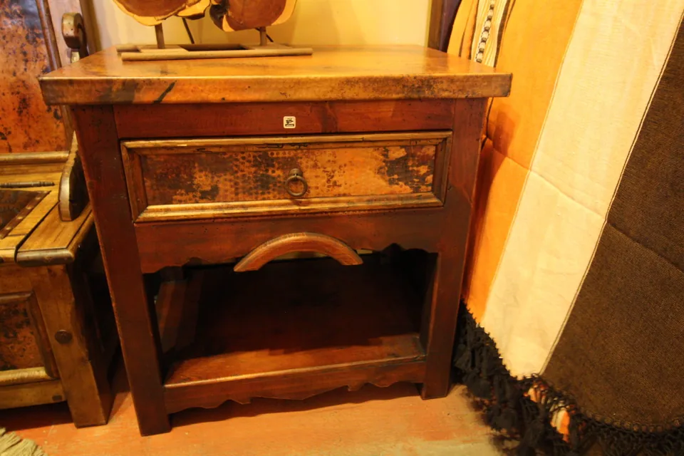 Yoke Copper Nightstand