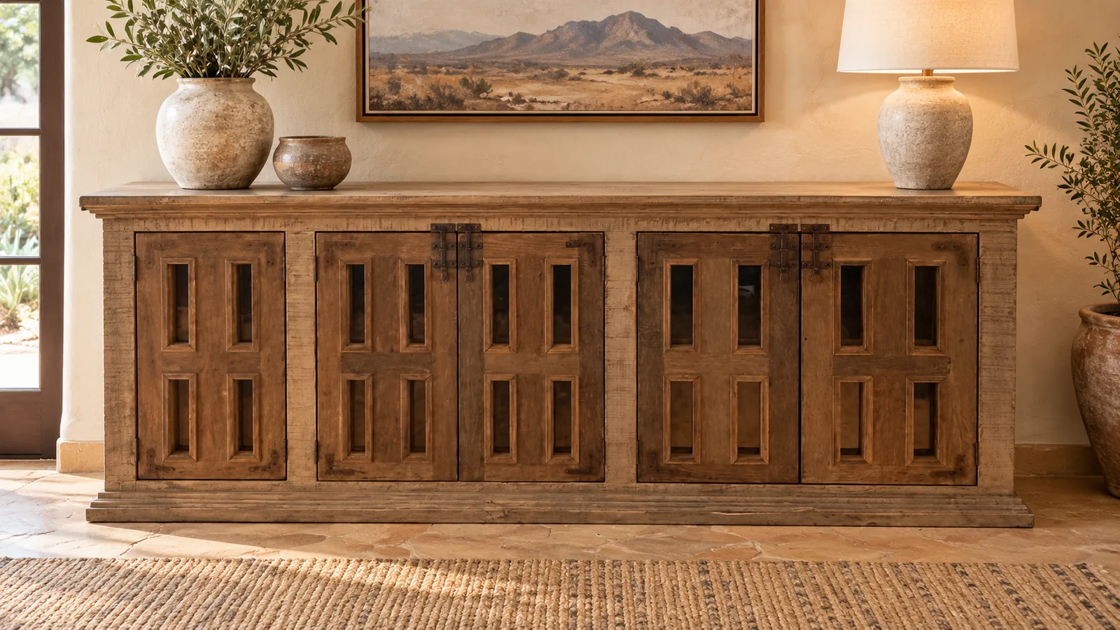 Gray Wash Casey Buffet