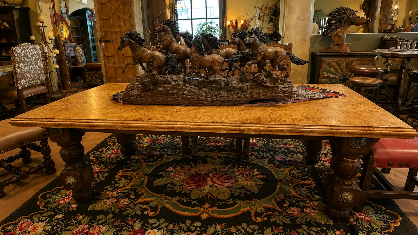 Travertine Table