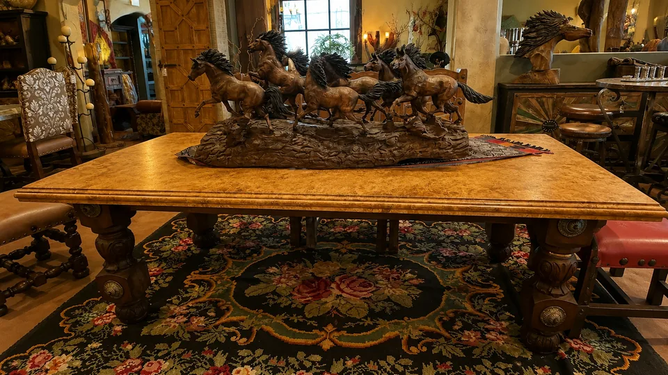 Travertine Table