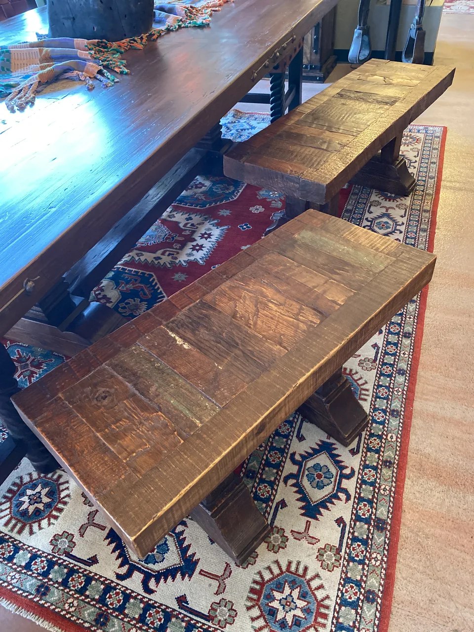 Elite Mesquite Inlay Backless Bench