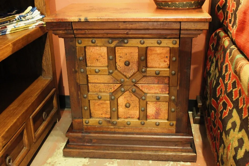 Morocco Copper Nightstand