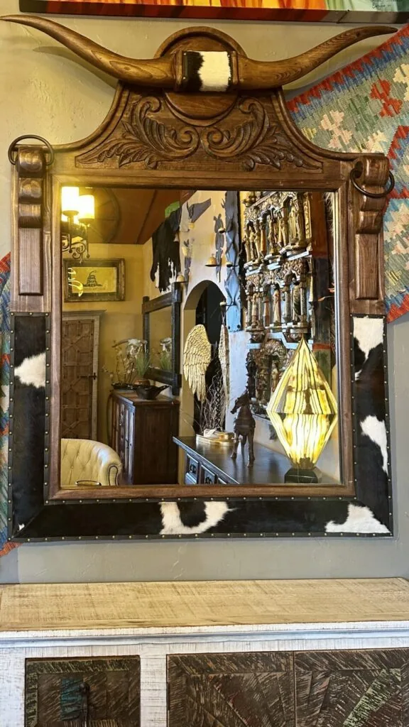 Longhorn Mirror