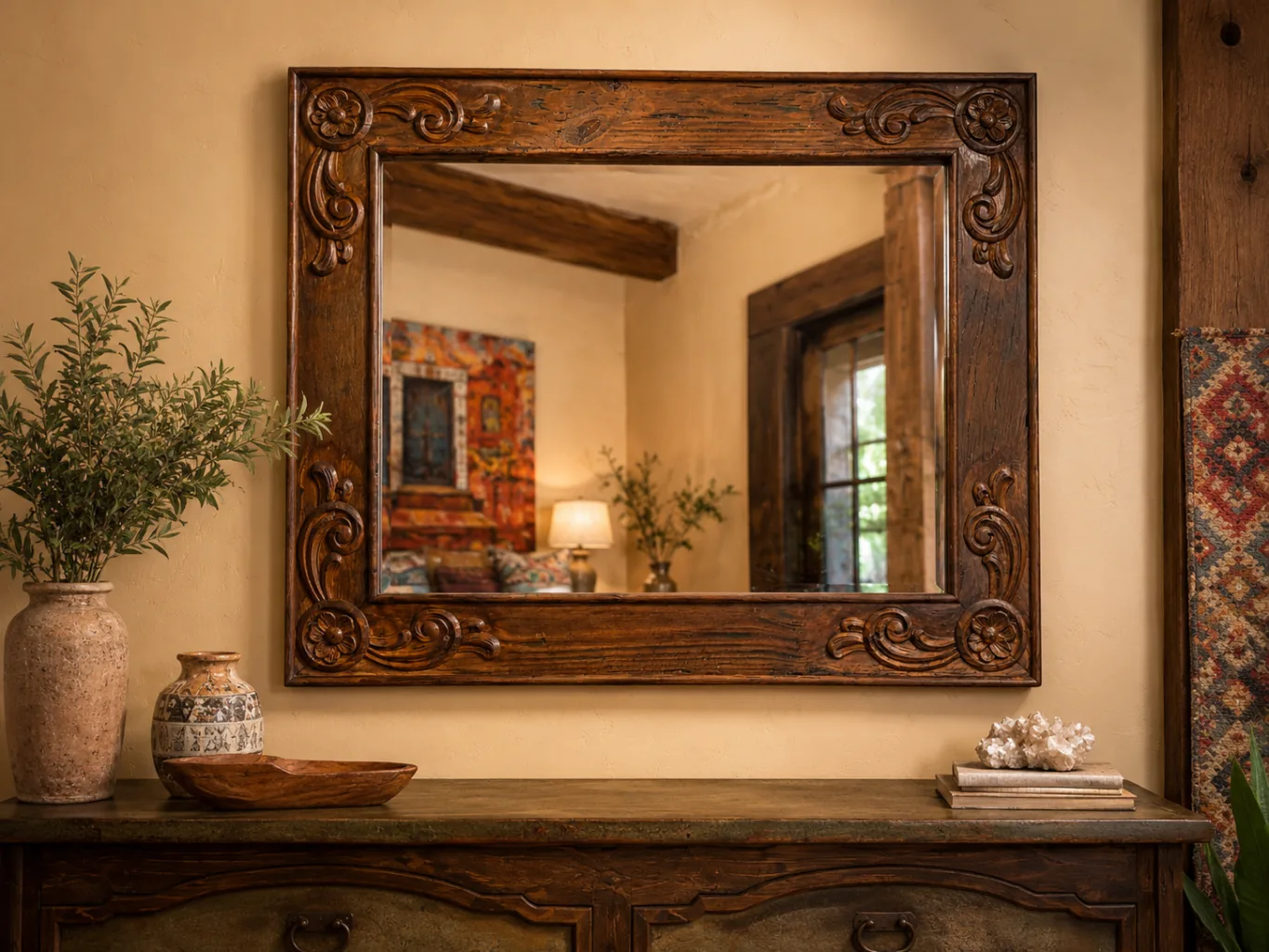 Hacienda Scrollwork Mirror