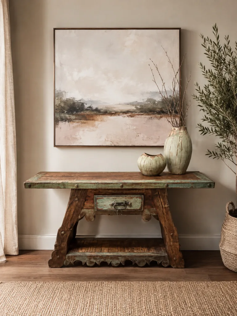 Skirt Sofa Table