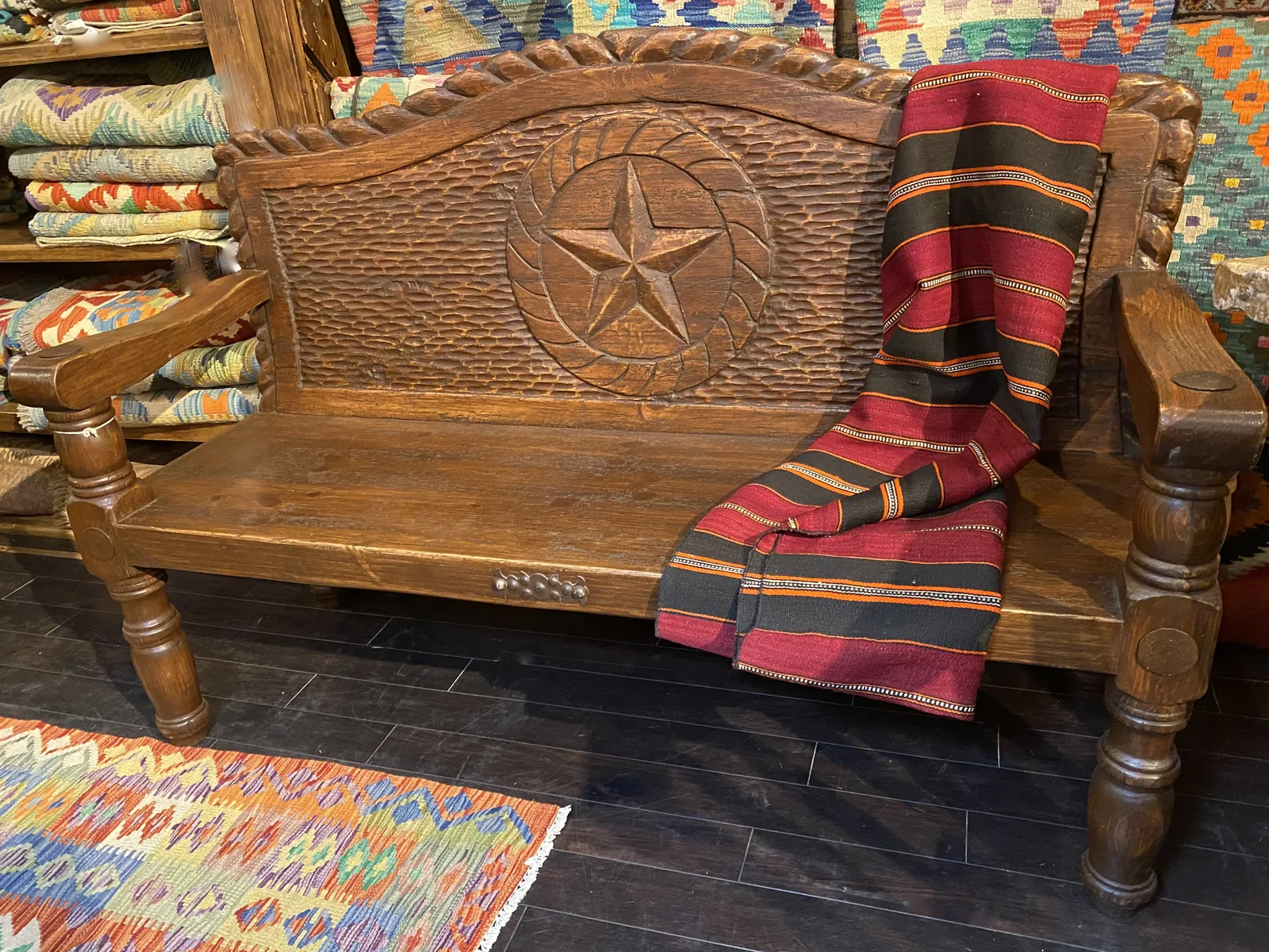 Texas Star Wormwood Bench