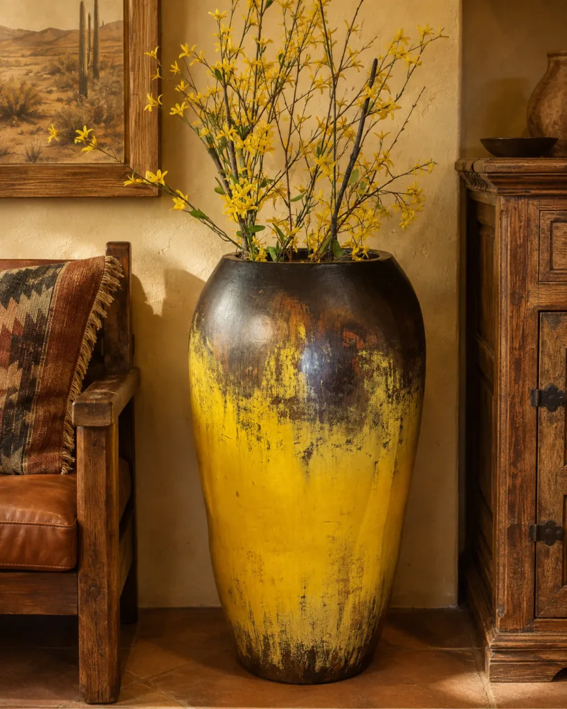 Desert Sun Floor Vase