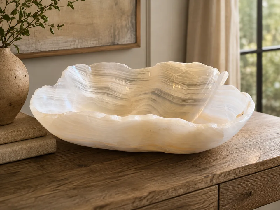 Ivory Onyx Bowl