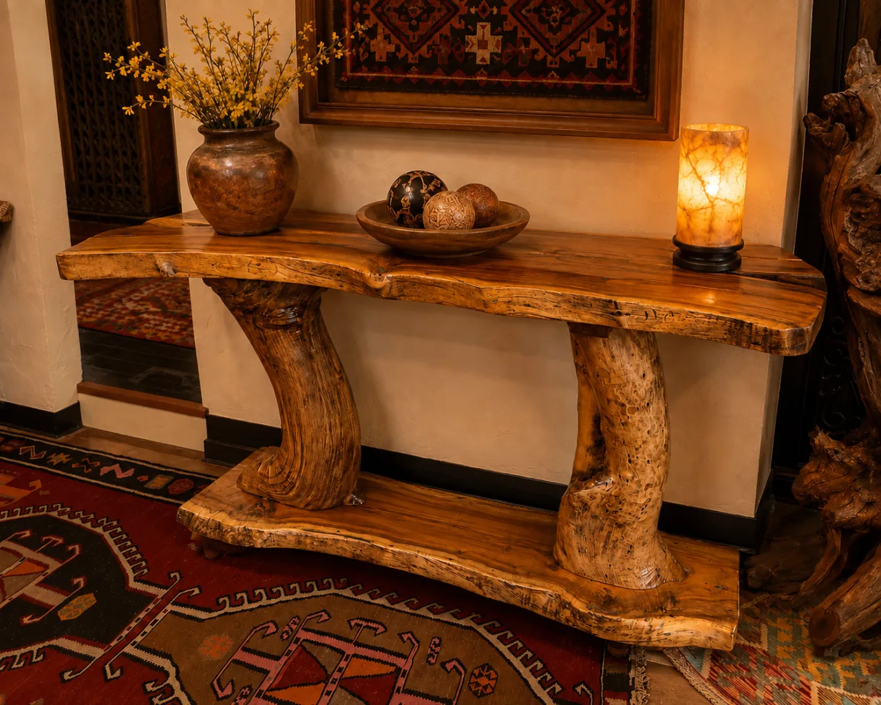 Desert Burl Console