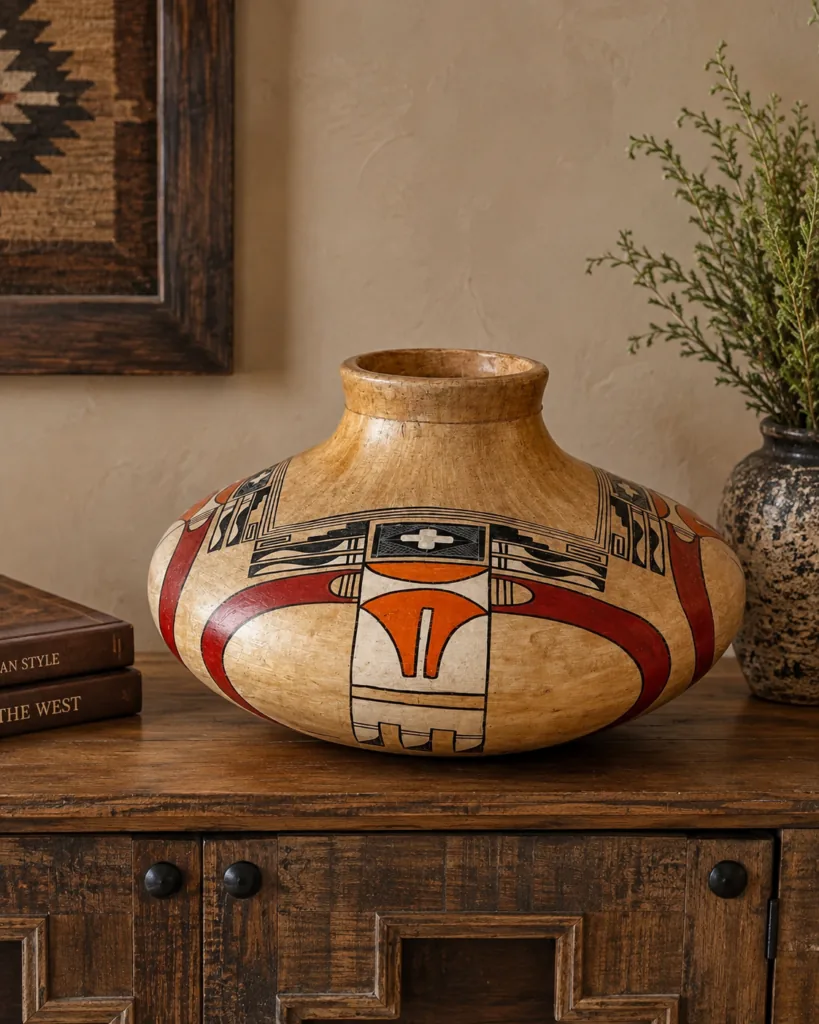 Tiuque Navajo Style Vase