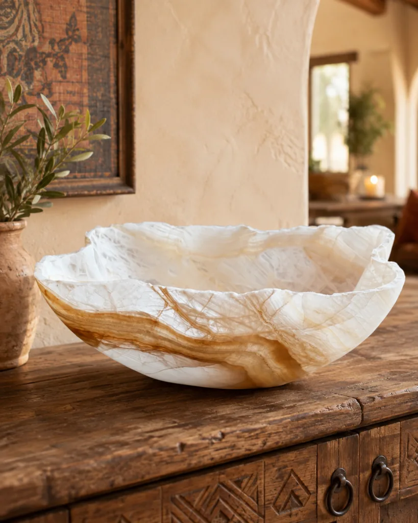 Desert Vein Onyx Bowl