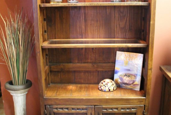 Cascara Inlay Bookcase