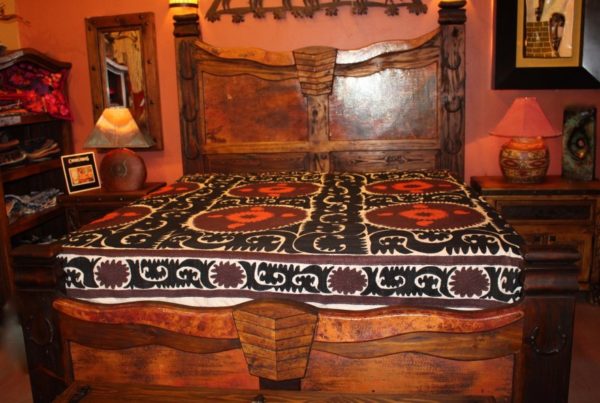 Copper Longhorn Bed