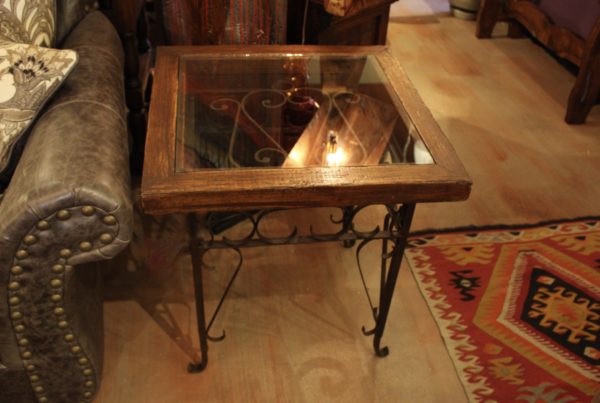Old Gate End Table