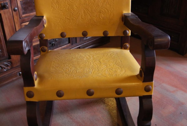 Argentina Rocking Chair in Yellow