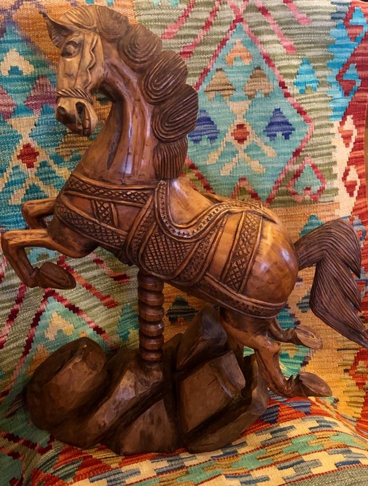 hand-carved Carousel Horse
