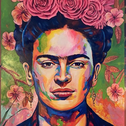 Frida in Flowers