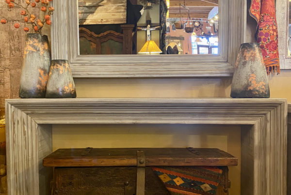 Grey Wash or Color Wash Molding Console Table