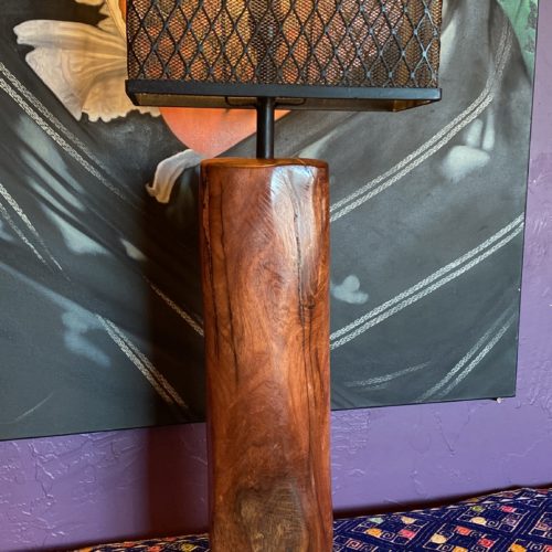 Forrie Pole Mesquite Lamp US996TE 34"H x 12"W