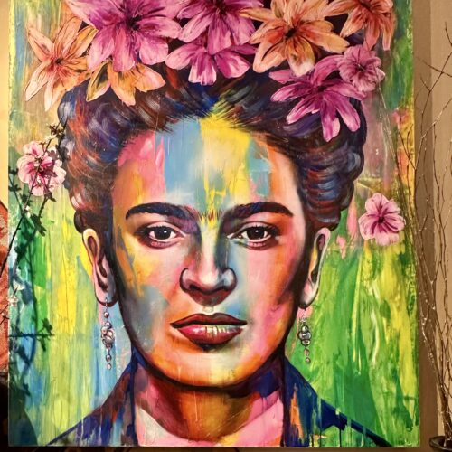 Frida w/ Running Colors
