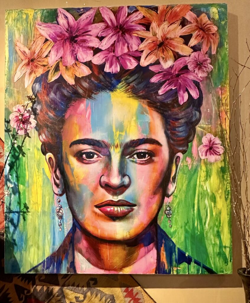 Frida w/ Running Colors