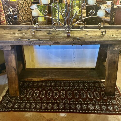 Old Door Console Table