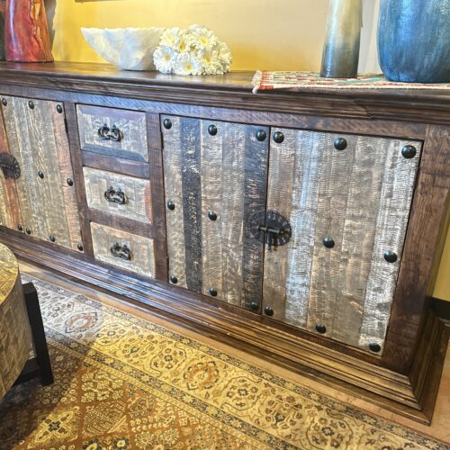 Brown Wash Chameleon XL Buffet