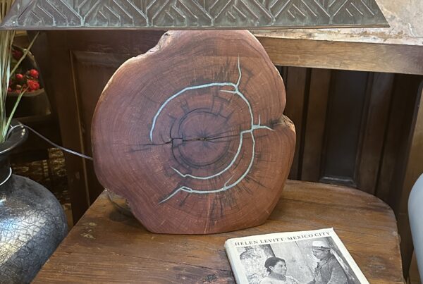 Mesquite Turquoise Inlay Lamp