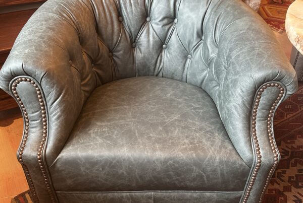 Winter Lake Barrel Chair