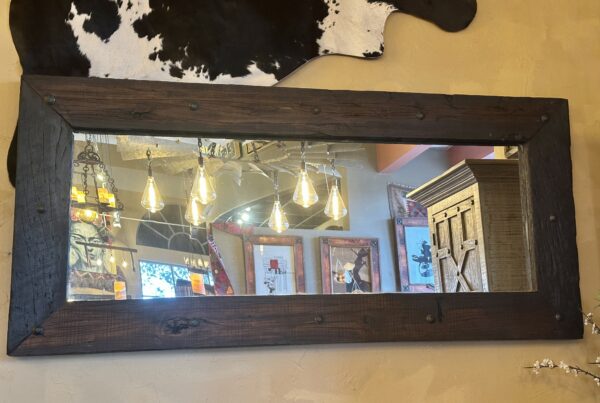 Old Beam Mirror