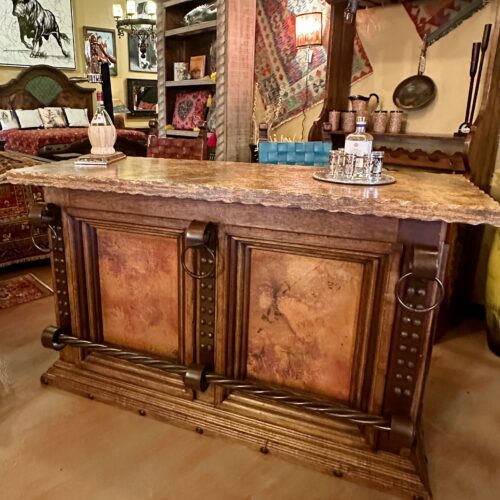 Hacienda Bar Marble & Copper