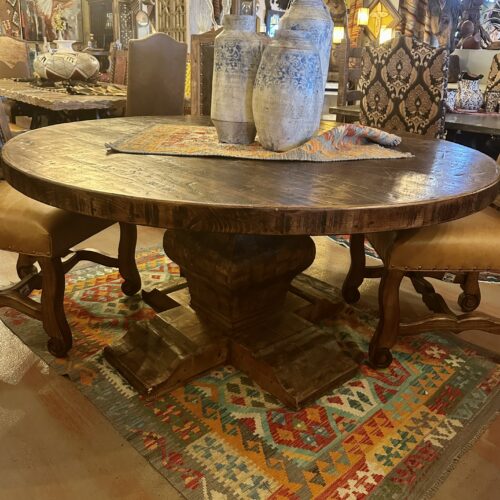 Round Farmhouse Table
