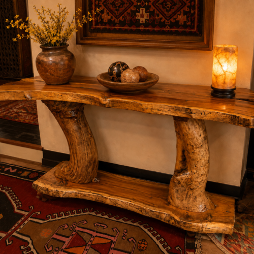 Desert Burl Console