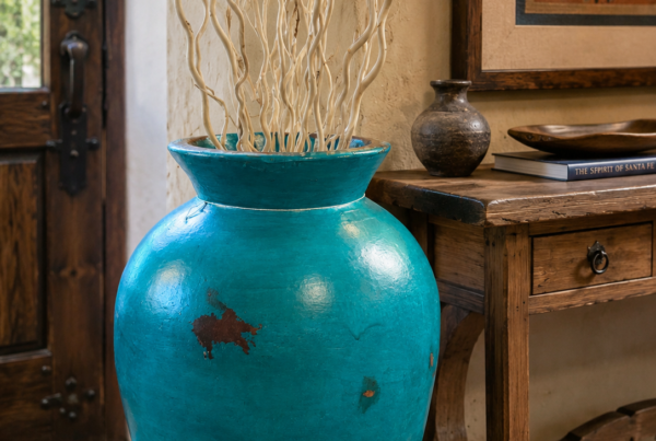Desert Turquoise Floor Vase