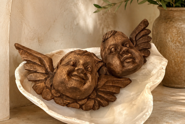 Hand-Carved Cherubs