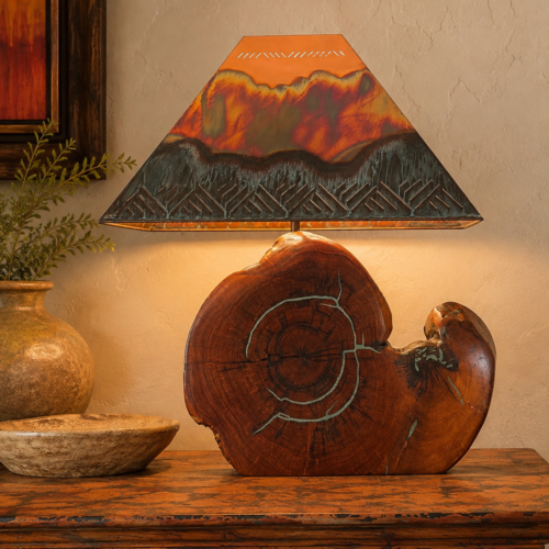 Mesquite Wave Lamp