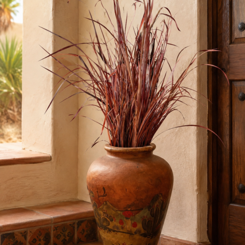 Mi Pueblo Floor Vase