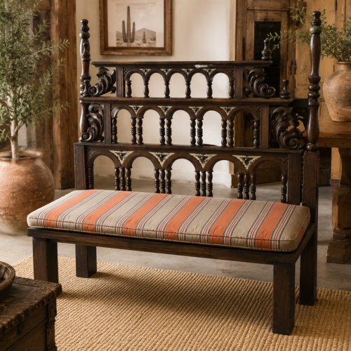 Mission Revival Bench